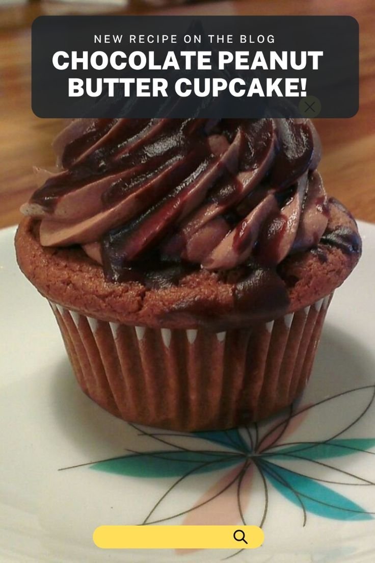 Chocolate Peanut Butter Cupcakes