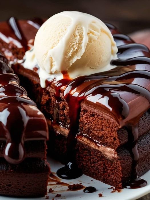 Hot Fudge Chocolate Pudding Cake