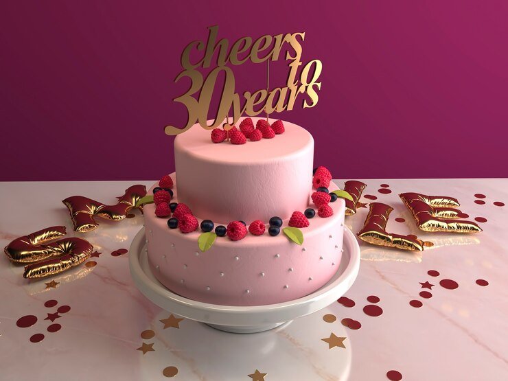 Luxurious Birthday Cake
