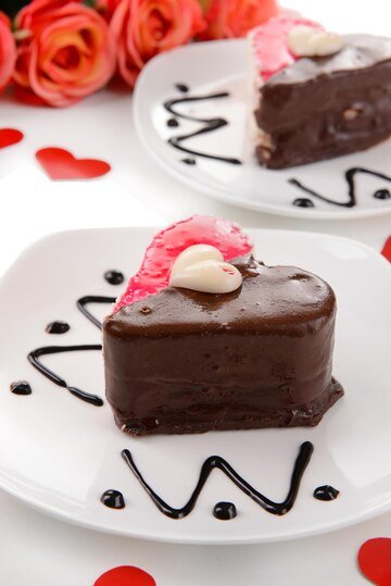 Vintage Heart Cake