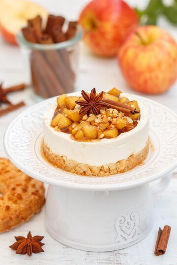 Caramel Apple Cheesecake
