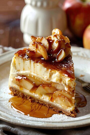 Caramel Apple Cheesecake