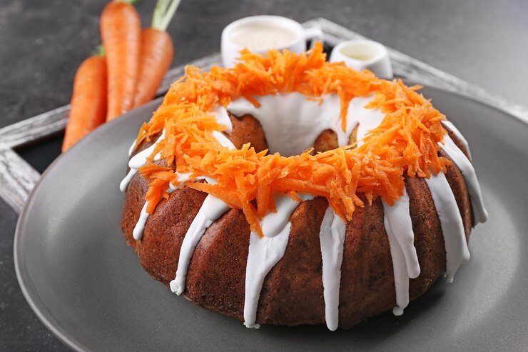 Carrot Cake Donuts with Cream Cheese Icing