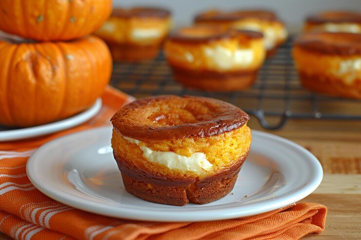 Pumpkin Cream Cheese Muffins
