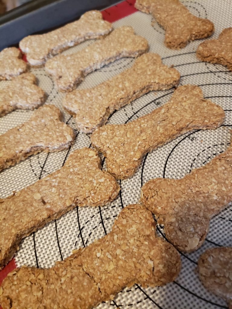Peanut Butter and Banana Biscuits