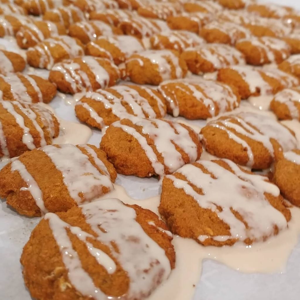 Pumpkin and Oat Cookies