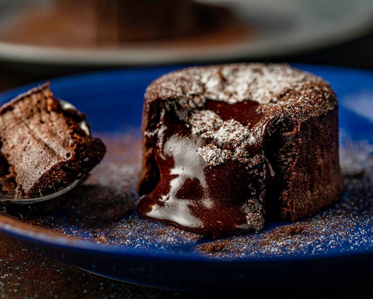 Decadent Molten Chocolate Cakes