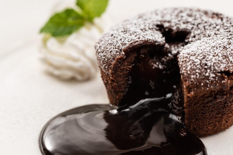 Decadent Molten Chocolate Cakes
