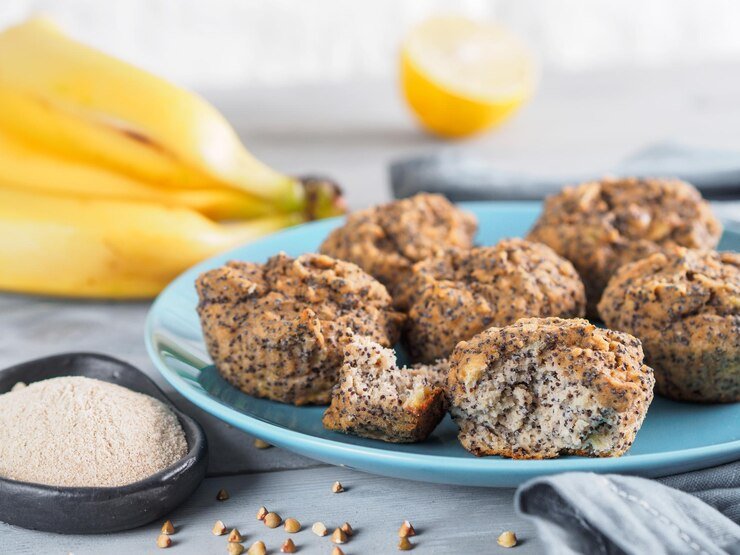 Vegan Banana Nut Muffins Recipe