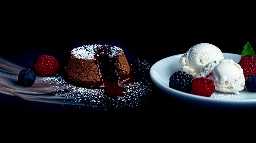 Decadent Molten Chocolate Cakes