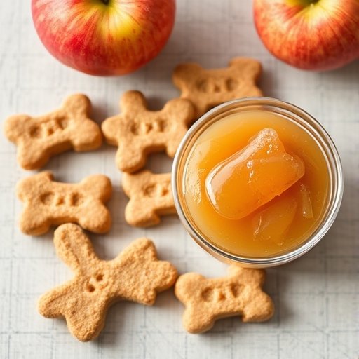 Homemade Dog Treats with Applesauce