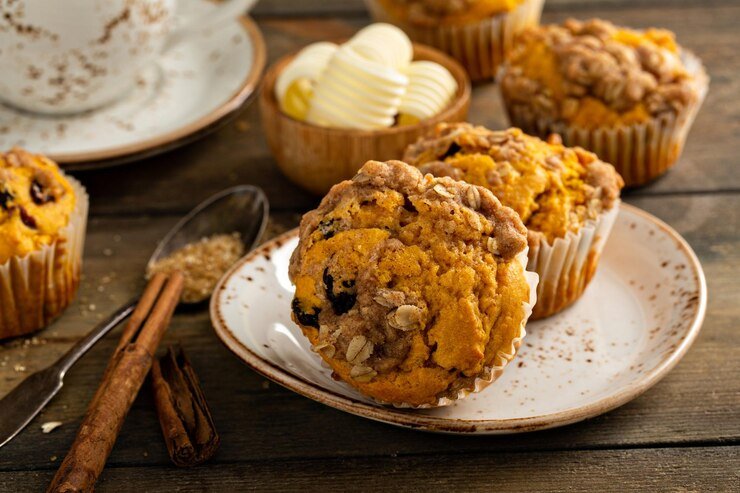 Pumpkin Streusel Muffins Recipe