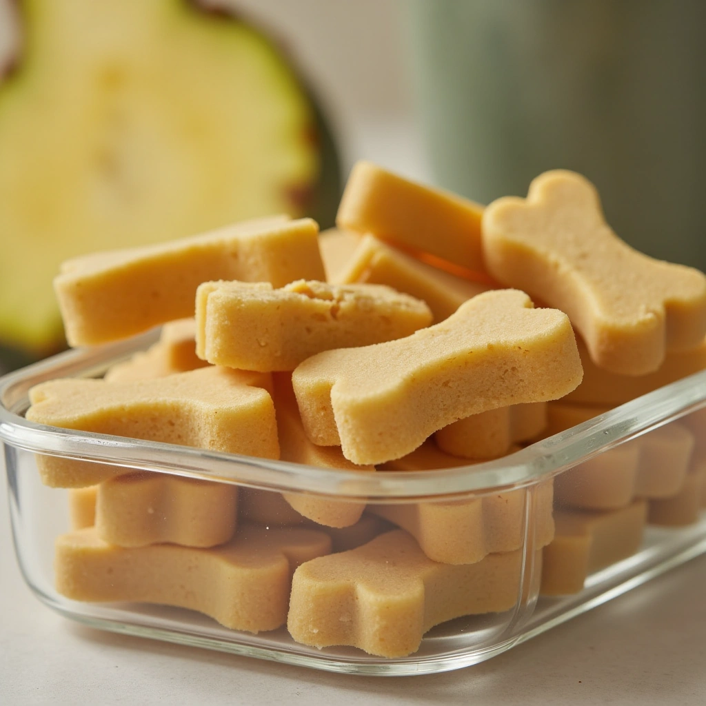 Tropical Coconut and Pineapple Ice Cubes